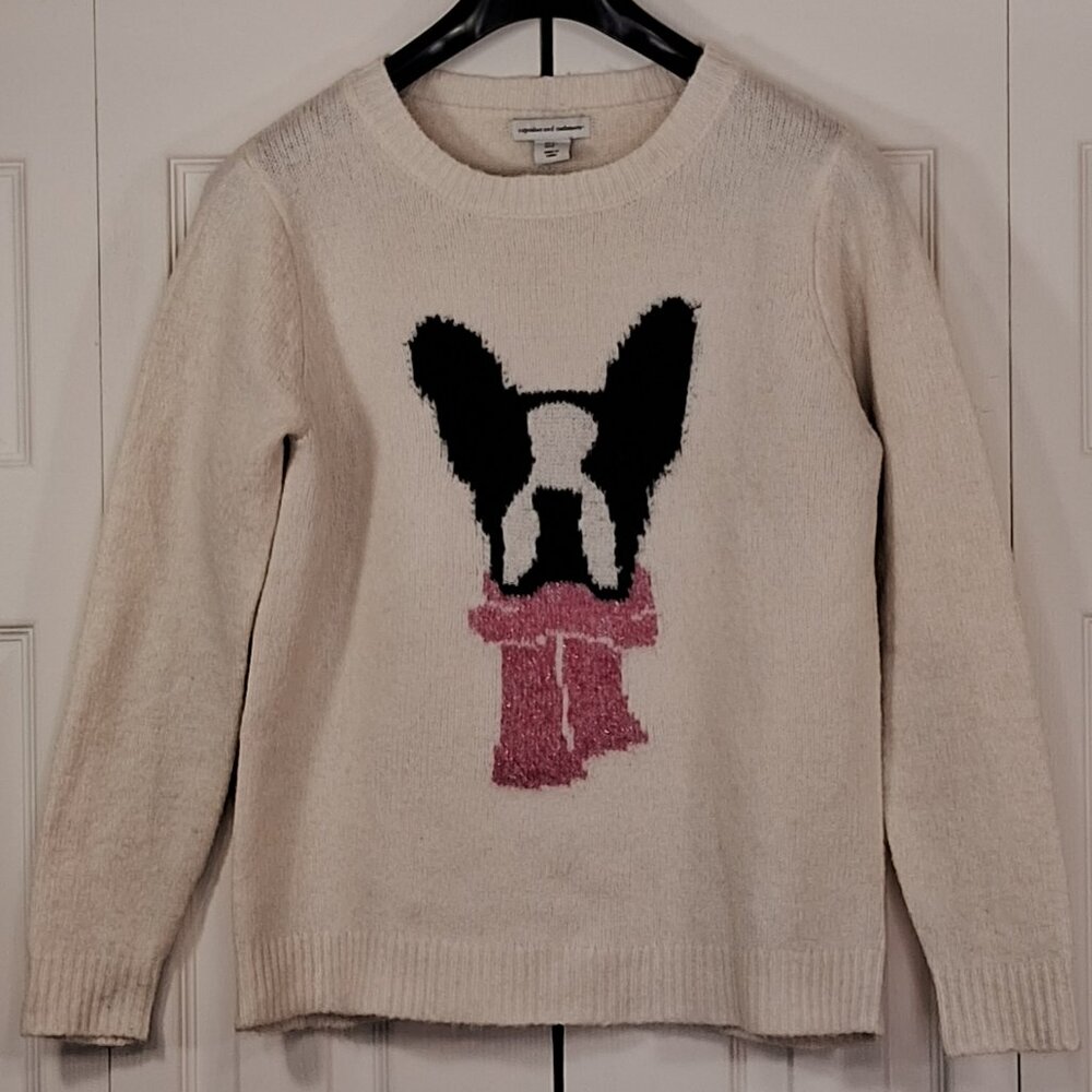 Cupcakes and Cashmere Boston Terrier Sweater